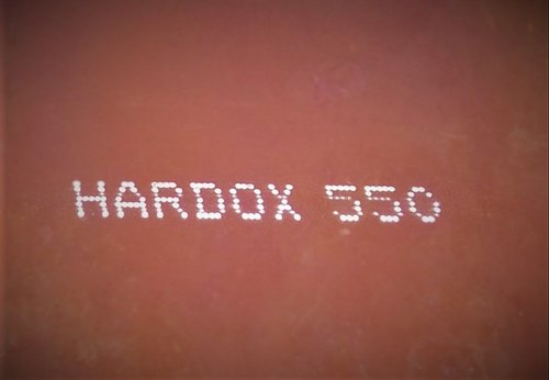 tôle HARDOX 550