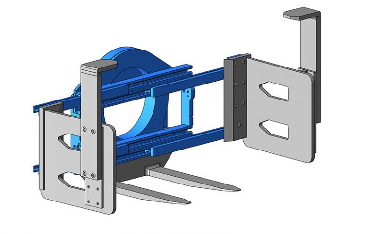 Pince à balles rotative