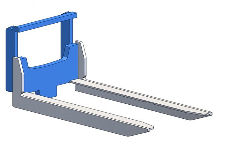 Tablier spécial fourche inox