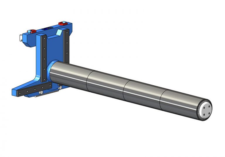 Eperon télescopique hydraulique