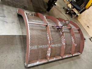 Grille de calibrage en HARDOX