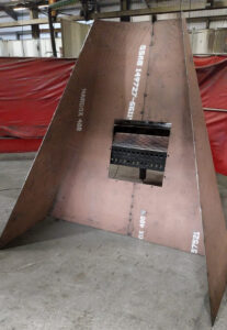 Trémie sur mesure en Hardox®400 !