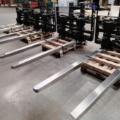 TDL positionneurs intégrés avec fourches spéciales antidéflagrantes inox