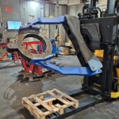 Manutention sécurisée de couronnes en acier