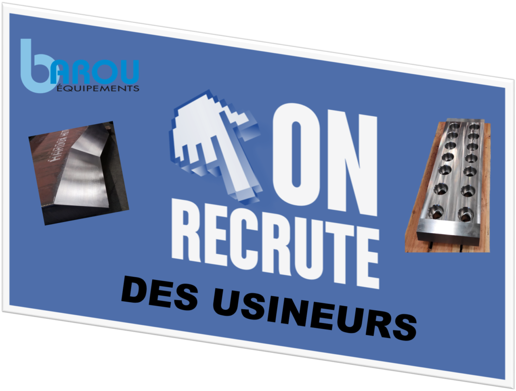 Nous recrutons des usineurs passionnés !