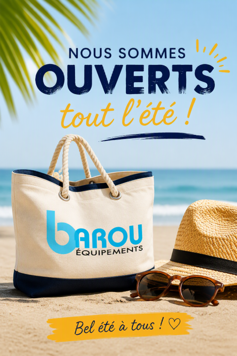 Nous sommes ouverts tout l'été !