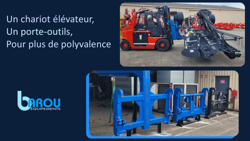 Un seul porte-outils, plusieurs configurations, toujours plus de polyvalence.